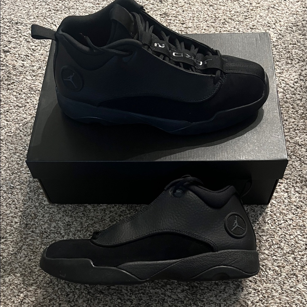 EUC Jordan Jumpman Pro Quick in Black and Anthracite